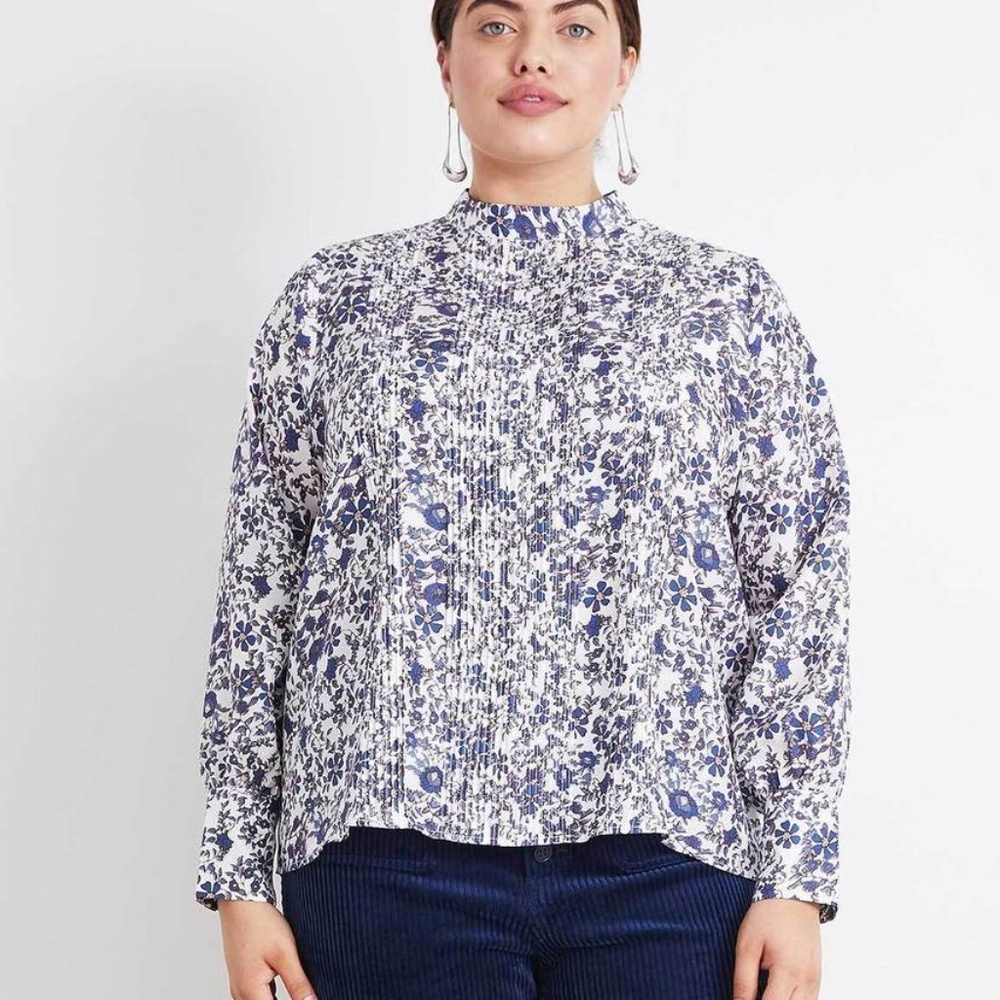 Apiece Apart Sez Pintucked Blouse 18